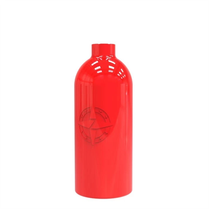 Carbon dioxide fire extinguisher bottle