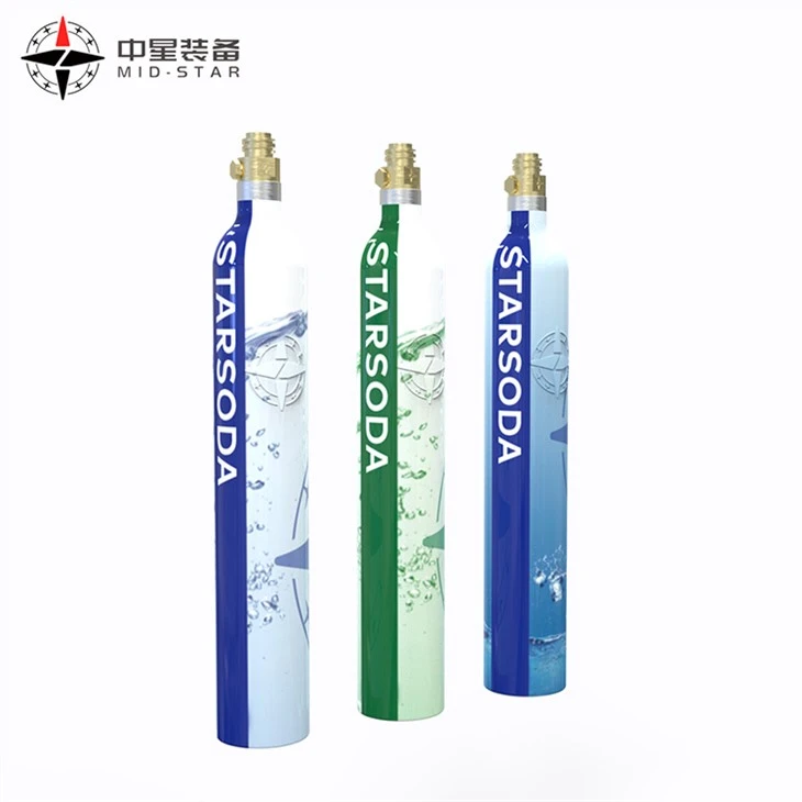aluminum CO2 cylinders suit for soda machine