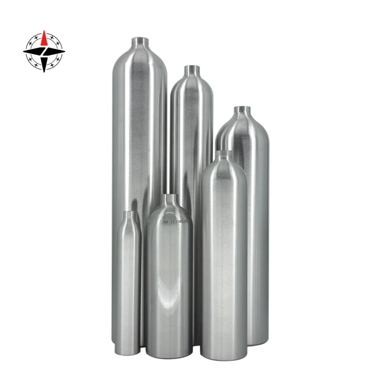 2L aluminijski cilindar Mali CO2 cilindar za aparat za sodu